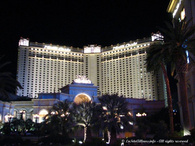 Le Monte Carlo s'inspire du casino du meme nom de la Cote d'Azur
