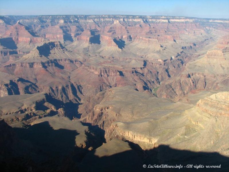 Depuis le Hopi Point, la vue sur le Grand Canyon est somptueuse !