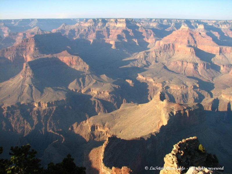 Le Grand Canyon, depuis Pima Point