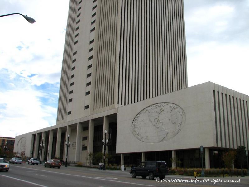 Le LDS Church Office and Administration Building,  le cerveau et le coeur du pouvoir des Mormons