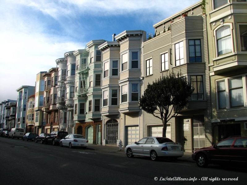 Ces petites maisons victoriennes donnent du charme aux rues de San Francisco