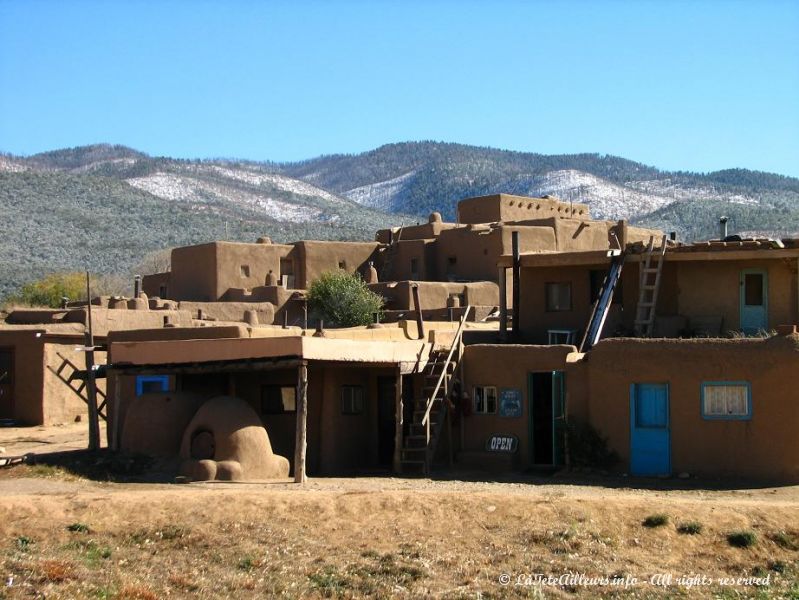 A Taos Pueblo, les indiens ont su garder leurs traditions