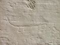 Un petroglyphe datant de l'epoque des indiens