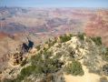 Premier apercu du Grand Canyon depuis Desert View