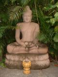 La statue du Bouddha khmer