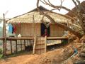 Une maison de l'ethnie Hmong