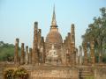 Le Wat Mahathat, le plus important du site